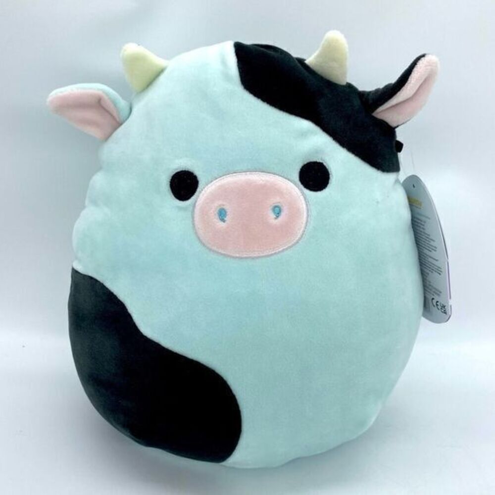 Cillian Squishmallow Easter 2023 Blue Cow Plush New